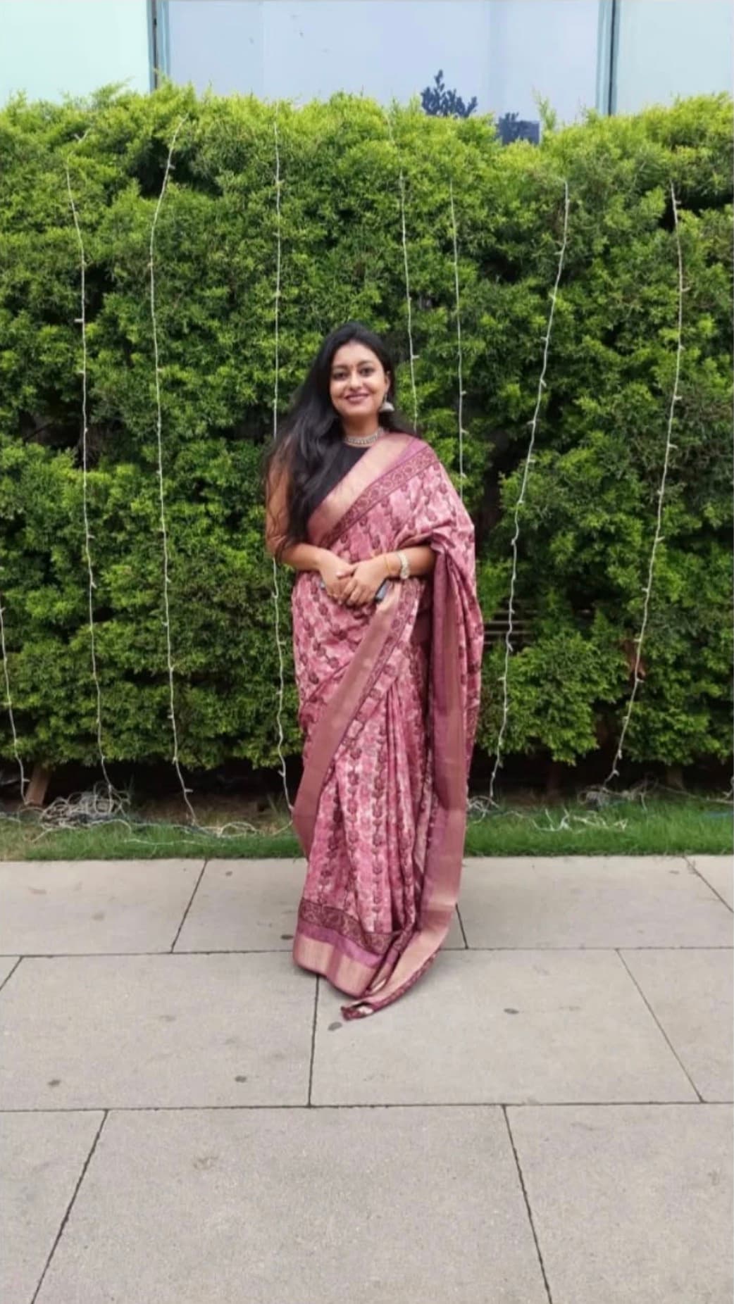 Shweta working on design